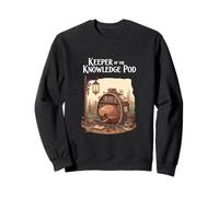 Keeper Of The Knowledge Pod Isopod Library Scholar Sweatshirt