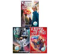 Keeper of the Lost Cities Series 3 Books Set by Shannon Messenger (Unlocked, Stellarlune, Unravelled)