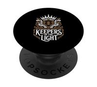 Keepers of the Light Royal Crest Emblem PopSockets Adhesive PopGrip