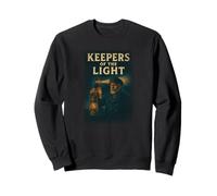 Keepers of the Light Shirt Lighthouse Captain Maine Art Sweatshirt