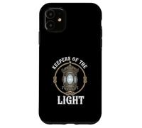 Keepers Of The Light Vintage Lantern Lighthouse Enthusiast Case for iPhone 11