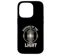 Keepers Of The Light Vintage Lantern Lighthouse Enthusiast Case for iPhone 14 Pro