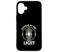 Keepers Of The Light Vintage Lantern Lighthouse Enthusiast Case for iPhone 16 Plus