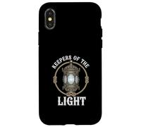 Keepers Of The Light Vintage Lantern Lighthouse Enthusiast Case for iPhone X/XS