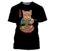 keephen Summer Women's Animal Print Short-Sleeved T-Shirt Casual Loose Round Neck Short-Sleeved T-Shirt top