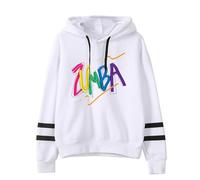 keephen Women Sweatshirts Zumba Print Graphic Pullover Hoodie Jumper Crew Neck Long Sleeve with Drawstring Loose Fit Casual Tops fit Teenage Girl Ladies
