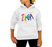 keephen Women's Zumba Print Tops Fashion Hooded Sweatshirt with Drawstring Pocket Long Sleeve Pullover Blouse for Ladies Daily Outdoor Fitness