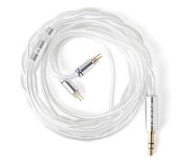 keephifi KBEAR Glint IEM Cable 2Pin, Braided 5N OFC Headphones Extension, Gold-Plated 3.5MM Plug for Moondrop Blessing/Blessing2/Aria, KZ AS10/EDX/EDC, Truthear HOLA/Zero, Simgot EW100P/ EW200/EA500