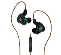 keephifi KBEAR KS2 Wired IEM Earphones With MEMS Mic,10mm PU+Biological Composite Diaphragm In Ear Monitors Earphones,Deep Bass,OFC High-Purity Copper Detachable Headset for Musicians,Gaming