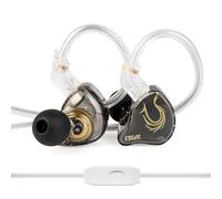 keephifi KBEAR Phoenix in-Ear Monitors, Ear Buds Wired Gaming Earphones 10MM DD+PET IEMs, One-Piece Unplugged in Ear Headphones Stereo HiFi Ear Monitors for Singers Musicians Audiophiles