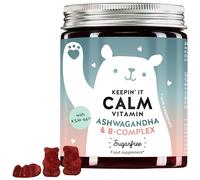 Keepin' It Calm - Gummies with 150 mg Ashwagandha - B-Complex with Vitamins B12, B1, B2 & B6 - Indian Ginseng - 60 Pieces (1 Month Supply) - Sugar-Free, Vegan - Bears with Benefits