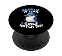 Keepin It Cool Since Hatch Day Penguin PopSockets Adhesive PopGrip
