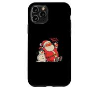 Keepin' It Frosty Santa Claus Snowman Christmas Chill Case for iPhone 11 Pro