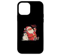 Keepin' It Frosty Santa Claus Snowman Christmas Chill Case for iPhone 12 mini