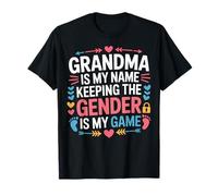 Keeping Baby Gender Secret Is My Game Grandma T-Shirt