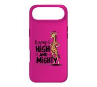 Keeping It High And Mighty Funny Giraffe Pun Case for iPhone Air