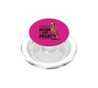 Keeping It High And Mighty Funny Giraffe Pun PopSockets PopGrip for MagSafe