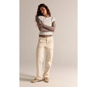 Keeping It Light Ribbed Baby Tee by Intimately at Free People in Clean Ivory, Size: XS - female