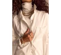 Keeping It Light Ribbed Turtleneck Top by Intimately at Free People in Clean Ivory, Size: Small - female