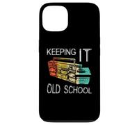 Keeping It Old School - Retro Boombox 80s 90s Hip Hop Music Case for iPhone 13