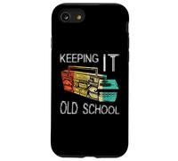 Keeping It Old School - Retro Boombox 80s 90s Hip Hop Music Case for iPhone SE (2020) / 7/8