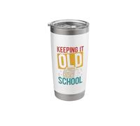 Keeping IT Old School Vintage Boombox Stainless Steel Insulated Tumbler
