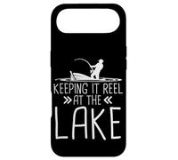 Keeping it Reel at the Lake - Fisher Mens Fishing Case for iPhone Air