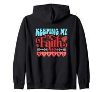 Keeping My Faith Strong Zip Hoodie