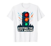 Keeping The City Moving Traffic Light T-Shirt