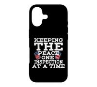 KEEPING THE PEACE ONE INSPECTION AT A TIME Case for iPhone 17