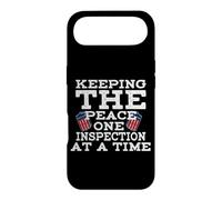 KEEPING THE PEACE ONE INSPECTION AT A TIME Case for iPhone Air