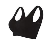 Keepink 1/2/3/4/5 Pack Sports Bras Women Plus Size Cool Liftup Air Bra Breathable Comfy Mesh Sportsbras High Support T Shirt Bras Wide Strap Wiredless Everyday Bra Yoga Gym Bralettes Large