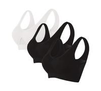 Keepink 3 PC Womens Sports Bras High Impact Running Bra No Padded Push Up Bra Breathable Cool Mesh Bralettes Full Coverage No Underwire Everyday Bras Gym Yoga Workout Crop Tank Tops