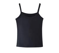 Keepink Camisole Tops for Girls Toddler Sleeveless Modal Cotton Vest Ultra-Soft Round Neck Summer Top Casual Basic Camisole Tank Top Kids Undershirts Dance Cami Shirts for 2-14 Years