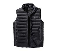 Keepink Heated Body Warmer for Men and Women 4 Heated Zones Electric Heating Vest Jacket Washable Heated Gilets for Motorcycle Outdoor Coats UK Size 8-20 (Battery not included)