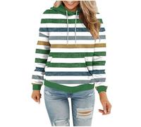 Keepink Hoodies for Women UK Gradient Colour Hoodie Oversized Long Sleeve Drawstring Hooded Sweatshirt with Pocket Casual Athletic Pullover Loose Tunic Sweater Comy Gym Tops