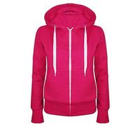 Keepink Jackets for Women UK Elegant Zip up Hoodies Oversized Long Sleeve Sweatshirts Lightweight Fleece Hooded Jacket with Pockets Fall Winter Tops Ladies Plus Size Coats 8/22
