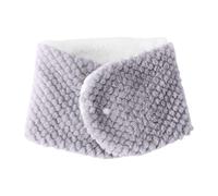 Keepink Scarf for Women UK Women's Button Front Snood Chunky Knit Fleece Lined Neck Warmer Pull On Scarf Winter Thick Warm Cold Weather Running Ski Neck Cover