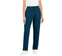 Keepink Scrub Trousers Women Elastic Waist Nursing Pants with Pockets Moisture Wicking Cargo Pant Ladies Work Trouser Healthcare Scrubs Nurse Medical Uniform Comfort Stretch Bottoms