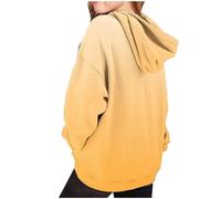 Keepink Unisex Kids Hoodies with Kangaroo Pocket Gradient Print Long Sleeve Pullover Tops Cute Oversized Hooded Sweatshirt Cozy Lightweight Athletic Outwear Boys & Girls Jumpers 2-14Y