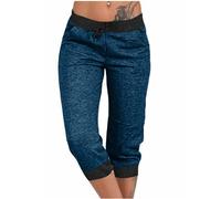 Keepink Women Capri Leggings High Waist Elastic Jeggings Pattern Camo Shorts Crop Sweatpants Lounge Knee Length Shorts Capris Jogger Workout Running Pants with Pockets Sale