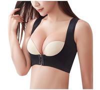 Keepink Women Front Closure Surgical Bra Shaper Women's Chest Breast Support Back Shoulder Posture Corrector Tops Compression Sleeveless Slimmer Shapewear Underwear