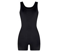 Keepink Womens Short Jumpsuits One Piece Unitard Bodysuits Square Neck Sleeveless Scrunch Bodycon Romper Onesie Tummy Control Jumpsuit Workout Exercise Gym Yoga Playsuits Overalls