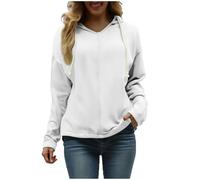 Keepink Women's Sweatshirt UK Fleece Hoodie Oversized Long Sleeve Hooded Jumper Fashion Loose Pullover Autumn Winter Warm Sweater Lightweight Comfor Sweat Shirt Ladies Outerwear