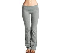 Keepink Womens Yoga Pant Casual Low Waist Sweatpants Summer Sport Fitness Seamless Flare Trouser Bootcut Workout Leggings Compression Pilates Pants for Petite Girls