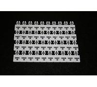 Keepitsealed Arrow Seals, Numbered, White Quantity 1000 Seals