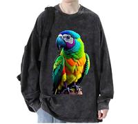 keepmore Aesthetic Owl 3D Printed Men's Women's Pullover Sweatshirts Hip Hop T-Shirt Long Sleeve Sweater Tops Streetwear
