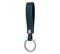 KEEPO LINK EDC Leather Keychain Strap with Titanium Key Ring for Car | Key Chain Holder for Key Fob, for Men & Women, Detachable Ti Screw & Bolt, Everyday Carry