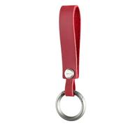 KEEPO LINK EDC Leather Keychain Strap with Titanium Key Ring for Car | Key Chain Holder for Key Fob, for Men & Women, Detachable Ti Screw & Bolt, Everyday Carry