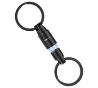 KEEPO LINK Titanium Magnetic Key Ring 360° Rotatable EDC Keychain, OLO01